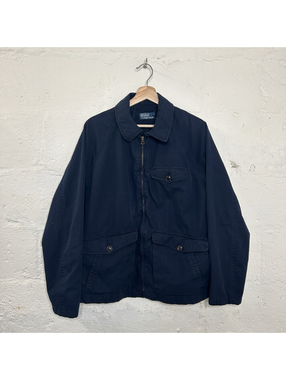 Vintage Polo Ralph Lauren 3-Pocket Military Jacket “Navy”
